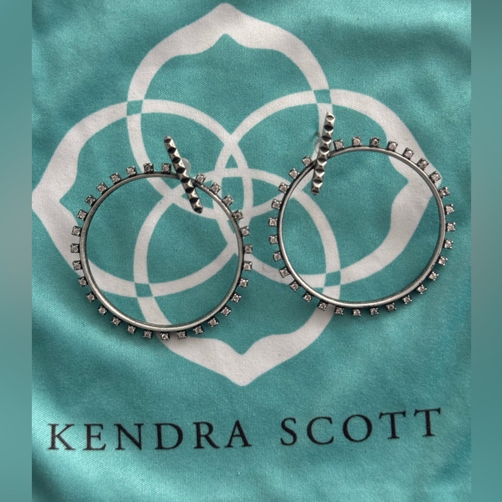Kendra Scott Antique Silver Earrings